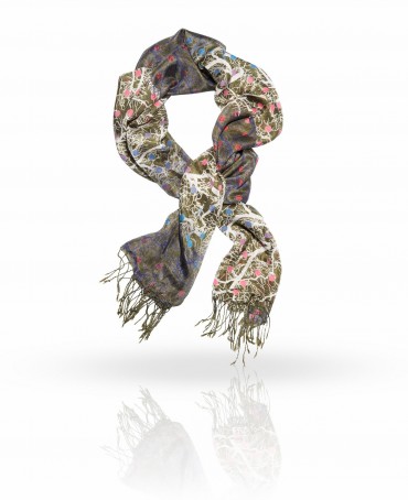 Палантин Женский S-TREE.DOTS/OLIVE